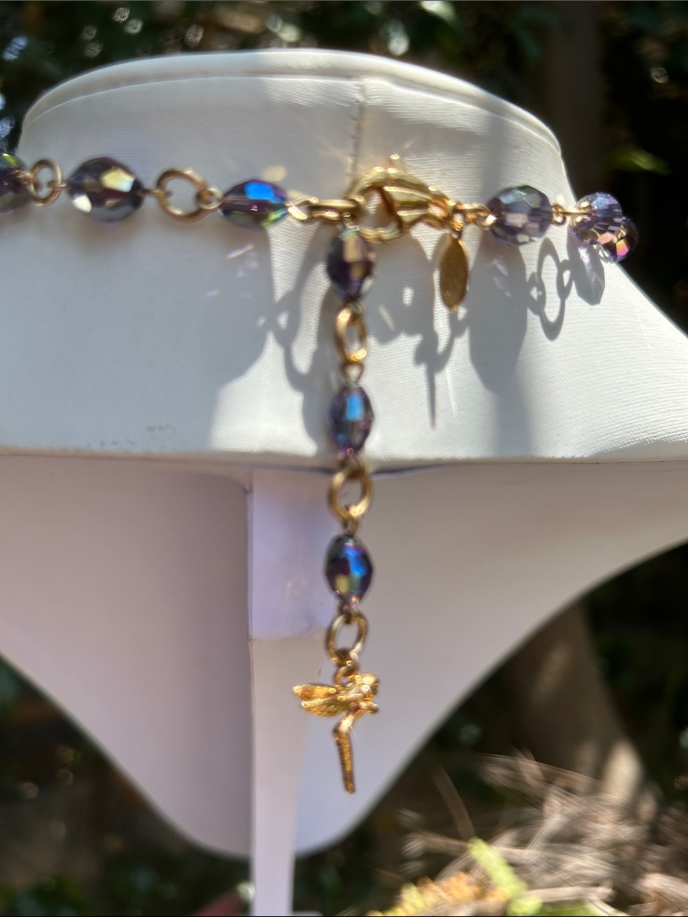 Kirks Folly "Spirit of Flight" Art Nouveau-Inspired Femme Birds Necklace - Picture 5 of 7